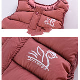 Baby Carrier Pants with Down Cotton Padding for Children