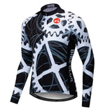 Riding Bicycle Jersey, Long Sleeve Cycling Top