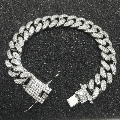 Men's Cuban Chain, Titanium Steel Bracelet