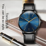 Men’s Minimalist Quartz Wristwatch – Business Fashion Belt Strap, Students' Watch