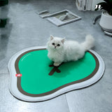 Cooling Ice Silk Pet Pad for Dogs and Cats – Summer Breathable Washable Mat for Car & Sofa