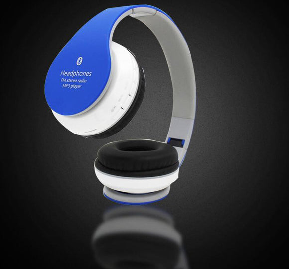 Headset Wireless Bluetooth Headphones, Retractable Computer Gaming Headset