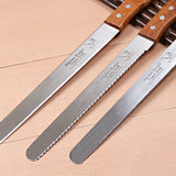 Layered Bread Cutter, Toast Serrated Slicing Knife