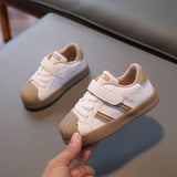 Toddler Shell Toe Casual Sneakers for Boys & Girls – Non-slip Velcro Soft Sole Kids' Shoes