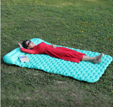 Tent Air Camping Mats, Inflatable Cushion Double Outdoor Picnic Beach Two-plaid Blanket, Baby Pad Home Rest Soft Mattress