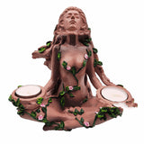 Goddess Balance Elf Meditation Resin Candlestick