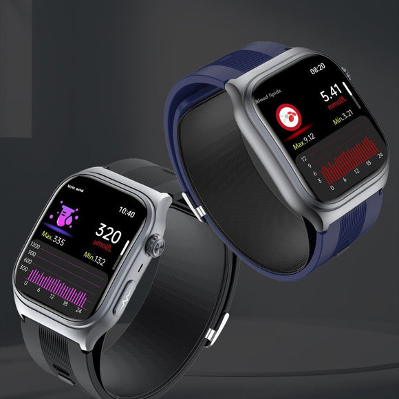 Real Blood Lipid, Uric Acid Monitoring Continuous Monitor, S15 Smart Watch