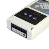 Handheld 24 Hour 3 Channel Holter Monitor System CONTEC TLC9803 with PC Software