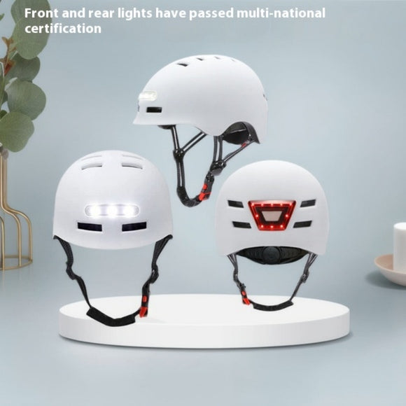 Integrated Helmet for Bicycle, Skateboard, Take-out Riders, and City Road Commuters