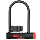 U-shaped Bike Lock with 4-Digit Combination Code Security