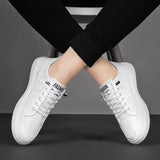 Autumn and Winter Men's Skateboard, Casual Leather Shoes