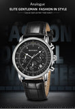Sports Fashion Six-pin Multi-function Belt, Men's Quartz Watch