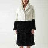 Women’s Faux Fur Warm Coat – Elegant Thick Winter Jacket