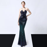Sequined Evening Dress