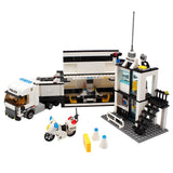 Classic Building Blocks, Police Station Model, DIY Educational Toys