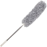 Telescopic Pole, Washable Easy Apply Long Handle Extendable Duster, Static Stainless Steel, Lengthen Roof Cleaning, Bendable Brush