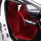 Winter Plush Car Seat Cover Set – Universal All-inclusive Three-piece Cushion
