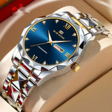 Men's Business Style Tungsten Steel, Waterproof Quartz Watch
