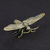 Handmade Solid Pure Copper, Dragonfly-patterned Ornaments or Jewelry