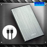 USB 3.0 Aluminum 2.5-Inch SATA External Hard Drive Enclosure Case, No Storage