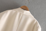 Women’s Oversized Summer Blazer – Premium Loose Casual Jacket
