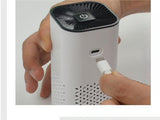 Air Purifier, Portable Negative Ion Generator, Remove Formaldehyde Dust Smoke, Air Freshen Washer for Home Car