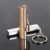 Double Hole High-frequency Outdoor Survival, Aluminum Alloy Whistle