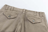 Washed Old Multi-pocket Straight-leg Denim Trousers, Men's Loose Casual Pants