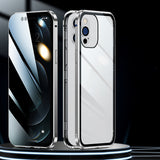 Double-sided Magnetic Glass Phone Case with Full Protection