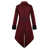 Swallowtail Medieval Retro Men's Punk Gothic Coat
