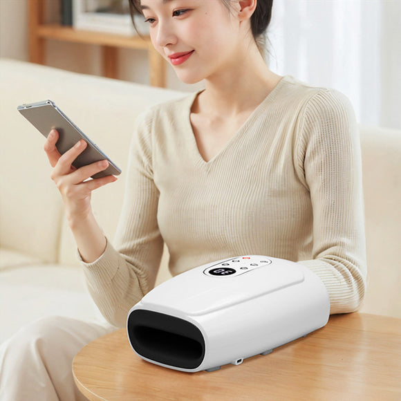 Electric Massage Finger Wrist Joint Airbag Kneading, Hot Compressed Physiotherapy Health Care