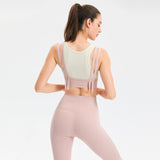 Sports Underwear Women's Beautiful Shockproof Gathered Back Vest