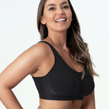 Large Size Light Version Vest, Solid Color Base Polyester Brassiere