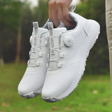 Golf Shoes, Couple Waterproof Track Spikes Sneakers