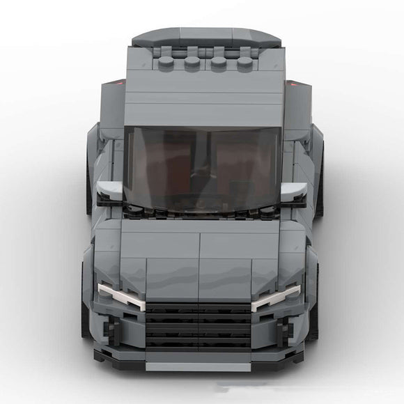 Building Block Sports Car Assembled Model Toy