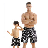 Premium Quality Parent Children Swimwear, Quick Drying Beach Pants