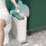 Smart Trash Can with Lid for Bedroom and Living Room, Kitchen Storage Container, Induction Small Car Box, Automatic Smart Dustbin for Bathrooms