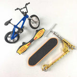 Finger Bicycle Finger Skateboard Toy Set, Vitality Board Scooter