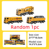 Simulation Alloy Engineering Vehicle Model, Children's Toy