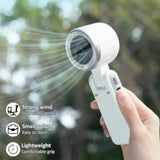 Hanging Neck Indoor Outdoor 180 Degree, Folding Desktop Mini Device, Hand-held High-speed Powerful Turbo Fan