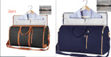 Large Capacity Travel Duffle Bag, Women's Handbag, Folding Suit Carrier, Waterproof Clothes Totes