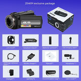 4K HD Camera with WiFi – 48MP Handheld Camera with Anti-shake & Remote Control