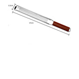 Wooden Handle Stainless Steel Cheese and Chocolate Grater