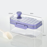 Easy Release Silicone Ice Press Tray – Single & Double Layer Square Cube Mold