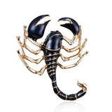 Scorpion Personality Insect Painting Oil Animal Brooch