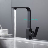 Elegant Metal Kitchen Faucet – Single Hole Mixer Tap