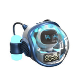 Intelligent AI Voice Dialogue Spaceship Bluetooth Speaker with Rhythm Ambience Light and Subwoofer
