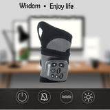 Wireless Vibration Physical Therapy Heating Wrist Massager, Squeeze Muscle Joint Acupoint Treatment Relaxation, Hand Massager