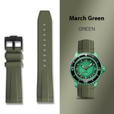 Rubber Silicone Sports Watch Strap (Watch not Included)