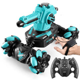 Water Bomb Launch Tank, Four-wheel Drive Mech Children's RC Toy